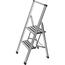 Wenko Hliníkové skladacie schodíky protišmykové XXL, 2 stupne