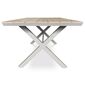 Autronic Masă de grădină, aluminiu, polywood, bej, AZT-S1510 OAK