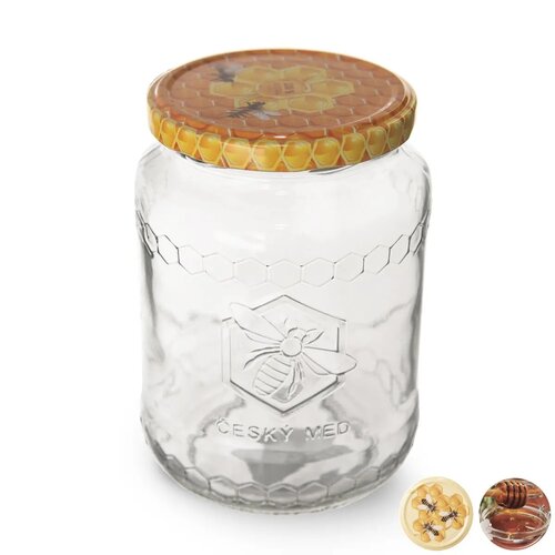 Orion Set of preserving jars with lids Med mix0.77 l, 8 pcs