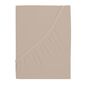 4Home Premium Jersey Bettlaken Kaffee, 90 x 200 cm