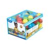 Bestway 100 plastikowych kulek w torbie zapinanejna zamek, średnica 5,85 cm