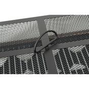 Cattara 13009 Feuerstelle mit Deckel Square, 63,5 x 63,5 x 62 cm