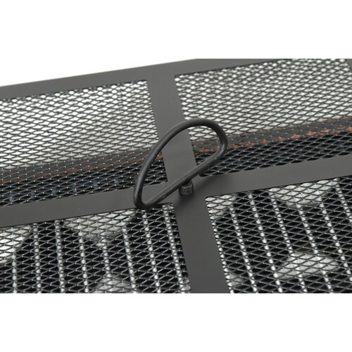 Șemineu cu capac pătrat Cattara 13009, 63,5 x 63,5x 62 cm