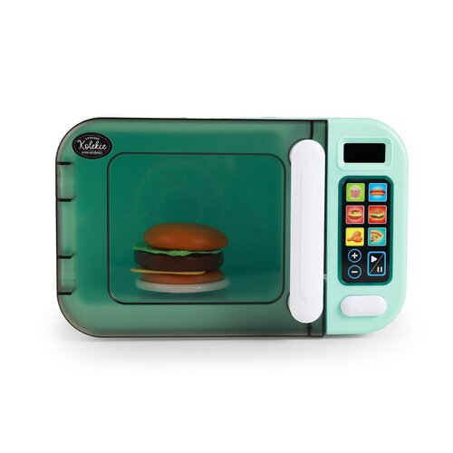 Cuptor cu microunde pentru copii Rappa cu sunet șilumină, 26,5 × 17 × 17 cm