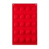 Banquet Silikonska forma za pecivo Culinaria Red,29,5 x 17,5 x 1,2 cm, rdeča