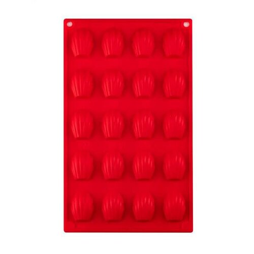 Banquet Silikonová forma na pracny Culinaria Red, 29,5 x 17,5 x 1,2 cm, červená