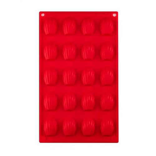 Banquet Silikonska forma za pecivo Culinaria Red,29,5 x 17,5 x 1,2 cm, rdeča