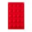 Банкетна силіконова форма для тіста Culinaria Red,29,5 x 17,5 x 1,2 см, червона