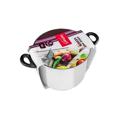 Lamart LTB2418 Leger 24 cm-es edény, rozsdamentesacél