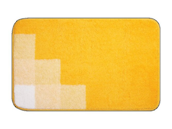 Koupelnová předložka Grund UDINE žlutá, 50 x 80 cm
