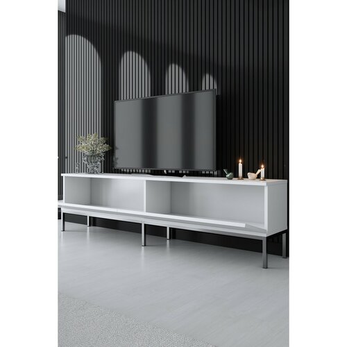 Lord White and Silver TV-asztal