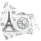 Ústne bavlnené rúško Eiffelova veža medium