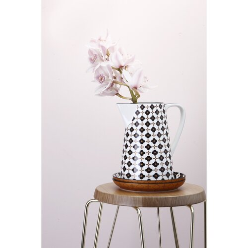 Maxwell & Williams Marigold talerz deserowy White Flower, 18,5 cm