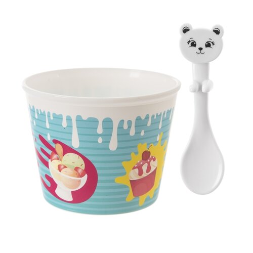 Orion 8-delni set skodelic s žličkom, 300 ml