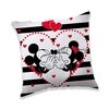 Pernă Jerry Fabrics Mickey și Minnie in Stripes, 40 x 40 cm