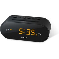 Radio-ceas cu alarmă Sencor SRC 1100 B, negru