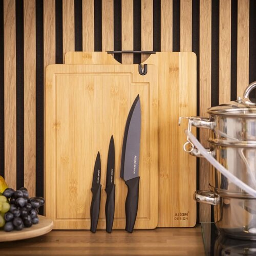 Altom Set of 3 knives with non-stick surface