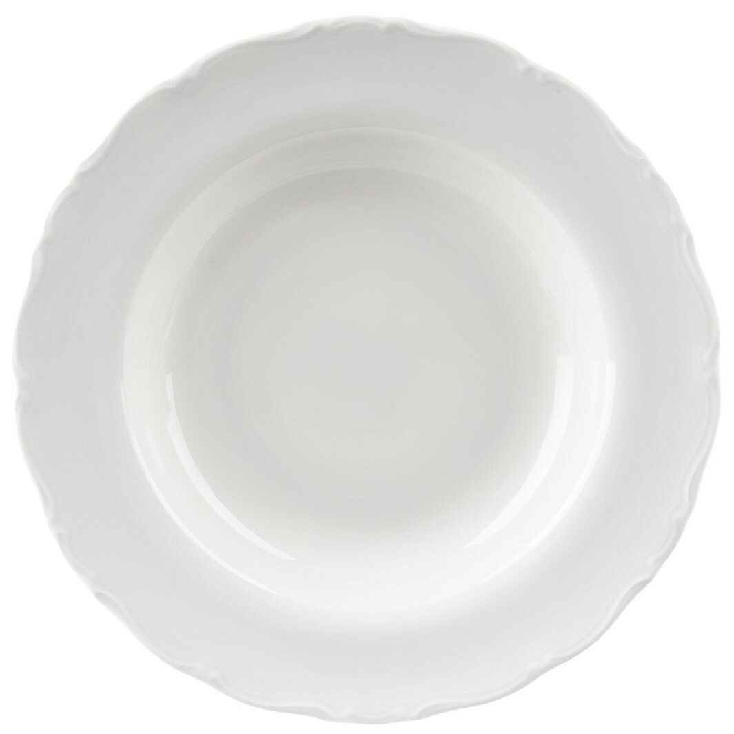 Orion Sada porcelánových hlubokých talířů Mona lem 6 ks, 23 cm - thumb (1)