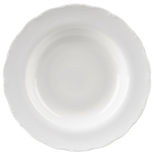 Orion Sada porcelánových hlubokých talířů Mona lem 6 ks, 23 cm