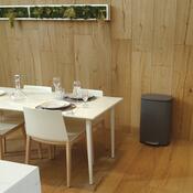 Spirella Pedálový odpadkový kôš soft-close Akira 50 l, matná sivá