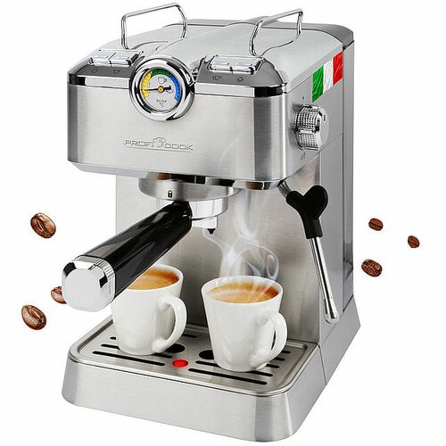 ProfiCook ES-KA 1267 pákové espresso 2v1, 20 BAR