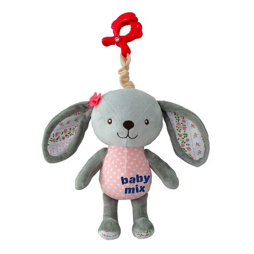 Baby Mix Nyuszi gyerek zenélő plüss játék