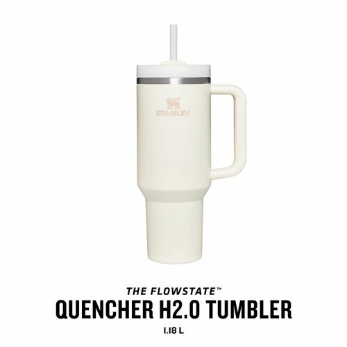 STANLEY Quencher H2.O FlowState Tumbler 1180 ml Cream Tonal