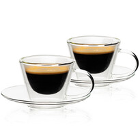 4Home Espresso-Thermogläser Elegant Hot&Cool 80 ml, 2 Stück