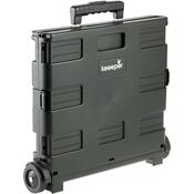 Keeeper Skladací nákupný vozík Olli 65 l Black