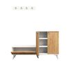 Set de hol Fiel Oak and White