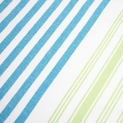 Home Elements Osuška Fouta biela/zelená/modrá, 90 x 170 cm