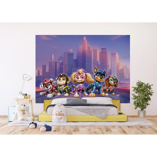 Mancs őrjárat Movie gyermek fotótapéta, 251 x 182 cm, 4 részből áll