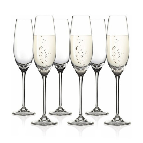 Tescoma 6-teiliges Champagnergläser-Set SOMMELIER