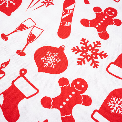 Tischset Weihnacht-Geschenke Rot, 33 x 45 cm