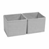 Compactor Organizer-Set Boston 14 x 14 x 12 cm, Grau, 2 St.