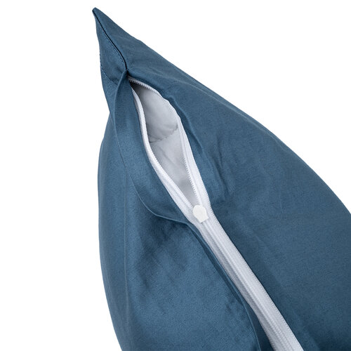 4Home Satin-Kissenbezug Sea Blue, 50 x 150 cm