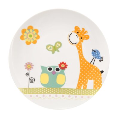 Orion Kinderteller flach Giraffe, 21 cm