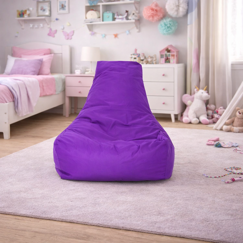 Puf mare, violet