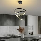 Lampa wisząca LED Simit - 13697, czarny