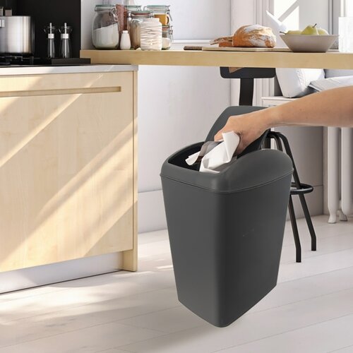 Orion Abfallkorb Waste Wiege 20 L, Graugrau  ,