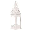 Latarnia metalowa Wieża kościelna, wys. 46 cm, biały