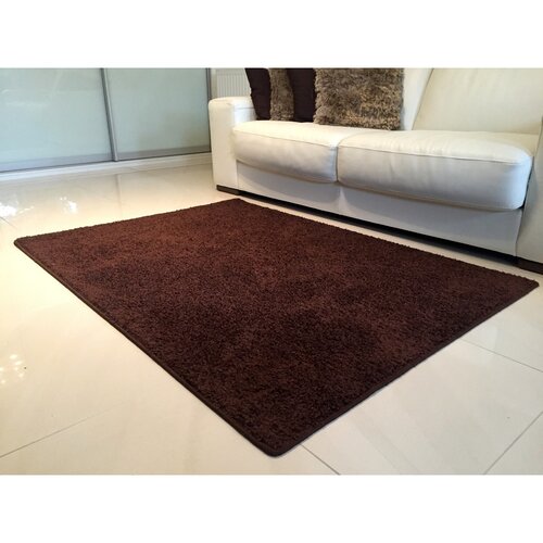 Kusový koberec Color shaggy hnědá, 140 x 200 cm