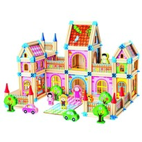 Joc modular din lemn Mertens Castel mare, 268  piese