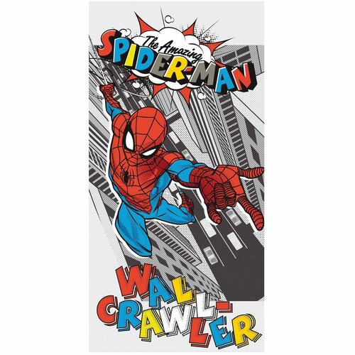 Spider-man Pop Badetuch, 70 x 140 cmrot,