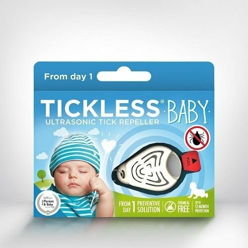 TICKLESS® BABY Ultradźwiękowy odstraszacz kleszczydla dzieci, beżowy