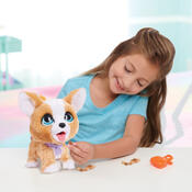 FurReal Poop-A-Lots Corgi, interaktivni pes, svetlo rjava/bela