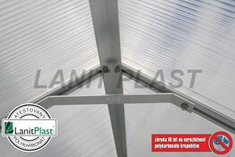 Skleník VITAVIA VENUS 6200 PC 4 mm strieborný