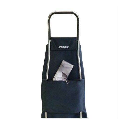 Rolser Nákupná taška na kolieskach I-MAX star 6, čierno-modrá