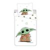 Jerry Fabrics Baumwollbettwäsche Star Wars Baby Yoda, 140 x 200 cm, 70 x 90 cm