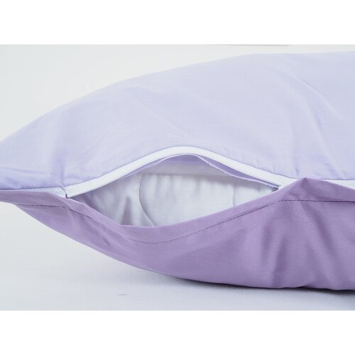 B.E.S. Petrovice Baumwollbettwäsche Double Face Violett/Lavendel, 140 x 220 cm, 70 x 90 cm
